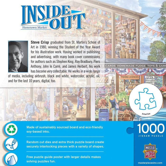 Inside Out - Hometown Market 1000 Piece Jigsaw Puzzle - for just $16.99! 
