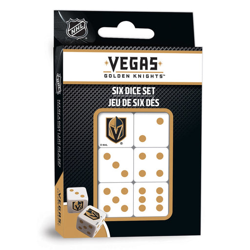 Las Vegas Golden Knights Dice Set - Premium Dice & Cards Sets - Just $5.59! Shop now at Retro Gaming of Denver