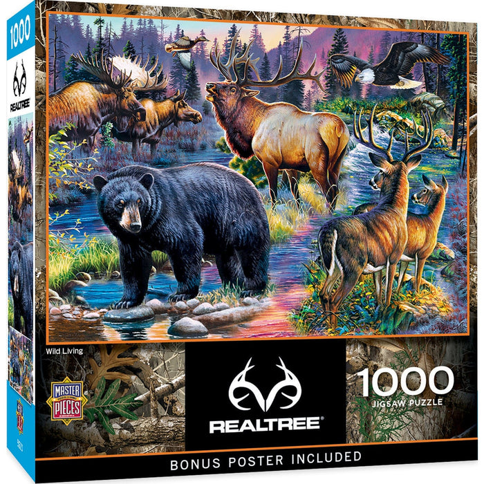 Realtree - Wild Living 1000 Piece Jigsaw Puzzle - for just $16.99! 