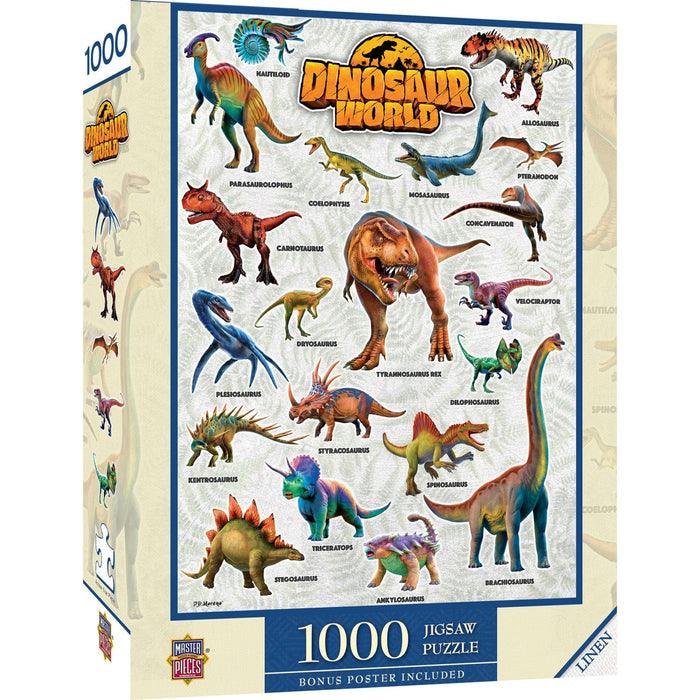 Dinosaur World 1000 Piece Jigsaw Puzzle - for just $16.99! 