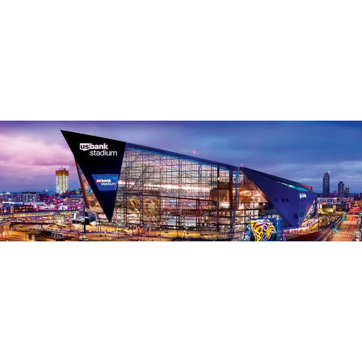 Minnesota Vikings - Stadium View 1000 Piece Panoramic Jigsaw Puzzle - Just $19.99! Shop now at Retro Gaming of Denver