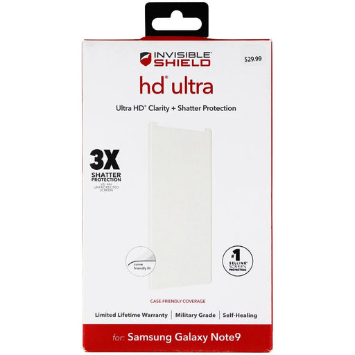 ZAGG InvisibleShield HD Ultra Screen Shatter Protector for Samsung Note 9 - for just $7.99! 