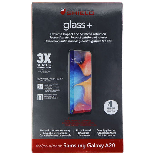ZAGG Invisible Shield (Glass+) Screen Protector for Samsung Galaxy A20 - Clear - for just $7.99! 