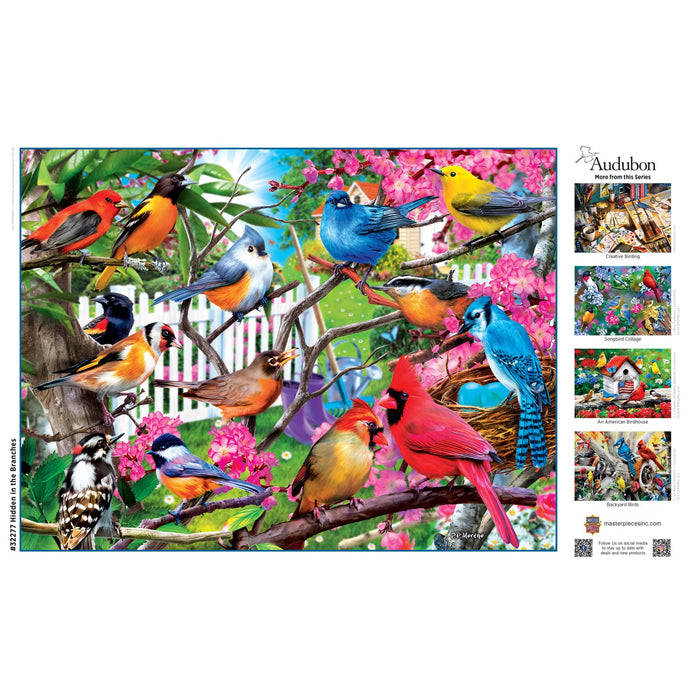 Audubon - Hidden in the Branches 300 Piece EZ Grip Jigsaw Puzzle - Just $14.99! Shop now at Retro Gaming of Denver