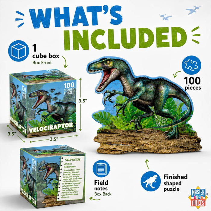 Raptor 100 Piece Shaped Jigsaw Puzzle - for just $7.99! 