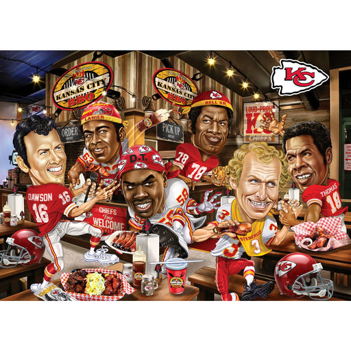 Kansas City Chiefs - All Time Greats 500 Piece Jigsaw Puzzle - Just $19.99! Shop now at Retro Gaming of Denver