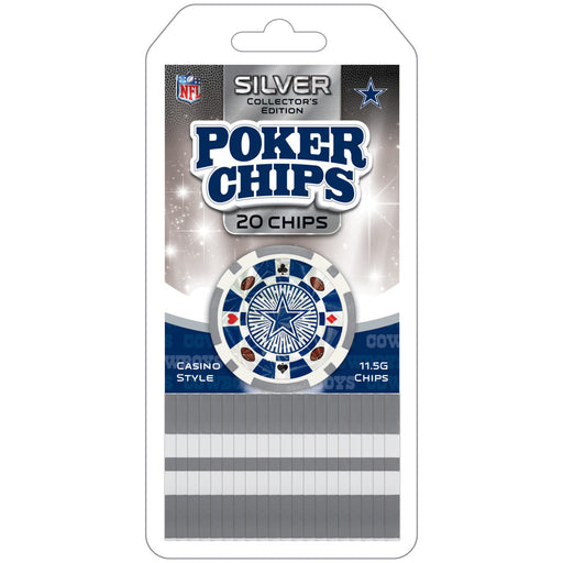 Dallas Cowboys 20 Piece Poker Chips - Just $5.99! Shop now at Retro Gaming of Denver