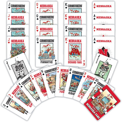 Nebraska Cornhuskers Fan Deck Playing Cards - 54 Card Deck - for just $7.99! 