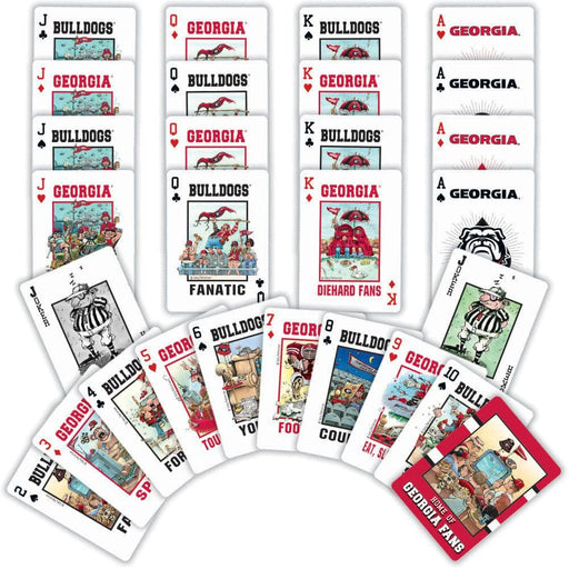 Georgia Bulldogs Fan Deck Playing Cards - 54 Card Deck - for just $7.99! 