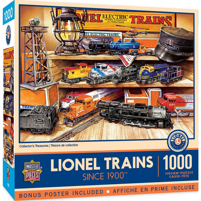 Lionel Trains - Collector's Treasures 1000 Piece Jigsaw Puzzle - for just $16.99! 