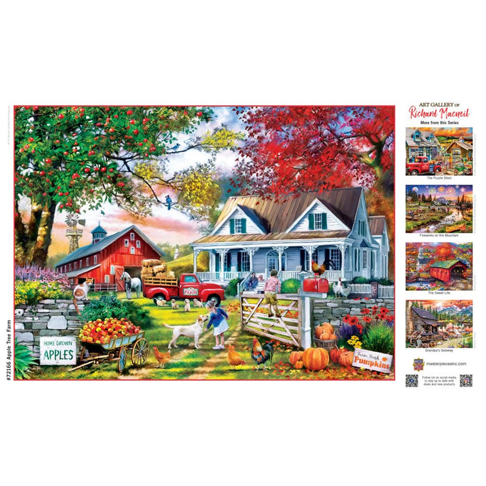 Art Gallery - Apple Tree Farm 1000 Piece Jigsaw Puzzle - for just $16.99! 