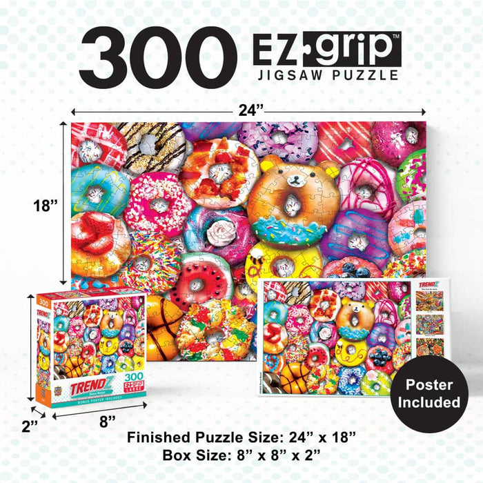 Trendz - Donut Resist 300 Piece EZ Grip Jigsaw Puzzle - for just $14.99! 