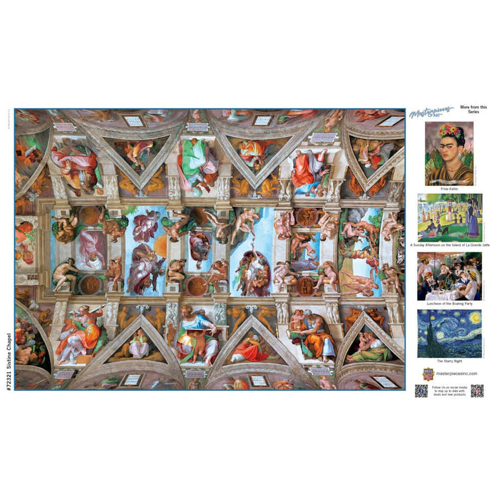 MasterPieces of Art - The Sistine Chapel Ceiling 1000 Piece Jigsaw Puzzle - for just $16.99! 