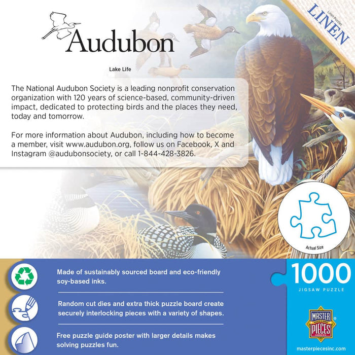 Audubon - Lake Life 1000 Piece Jigsaw Puzzle - for just $16.99! 