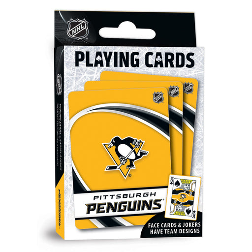 Pittsburgh Penguins Playing Cards - 54 Card Deck - Premium Dice & Cards Sets - Just $6.99! Shop now at Retro Gaming of Denver