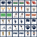 Penn State Nittany Lions Matching Game - Just $12.99! Shop now at Retro Gaming of Denver