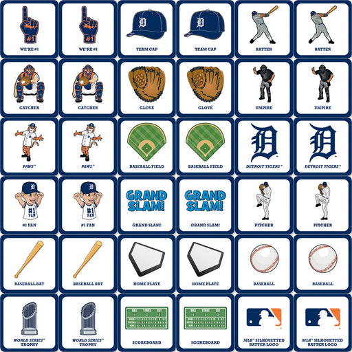 Detroit Tigers Matching Game - Just $7.79! Shop now at Retro Gaming of Denver