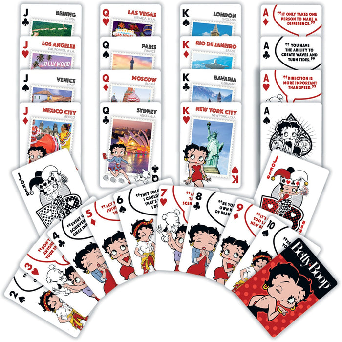 Betty Boop Playing Cards - 54 Card Deck - Just $6.99! Shop now at Retro Gaming of Denver