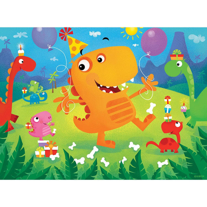 Lil Puzzler - Dino Party 24 Piece Jigsaw Puzzle - for just $12.99! 