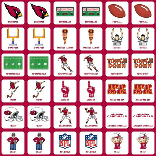 Arizona Cardinals Matching Game - for just $9.99! 
