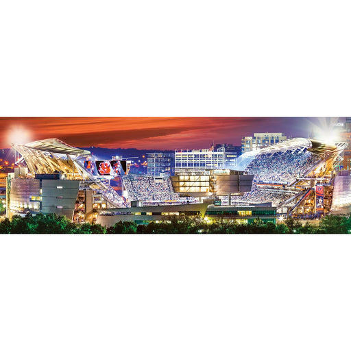 Cincinnati Bengals - Stadium View 1000 Piece Panoramic Jigsaw Puzzle - Just $19.99! Shop now at Retro Gaming of Denver