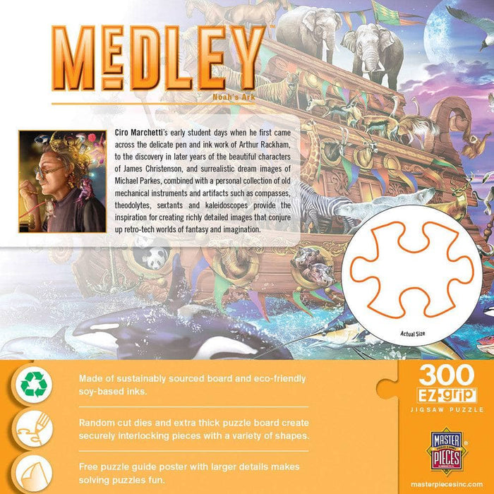Medley - Noah's Ark 300 Piece EZ Grip Jigsaw Puzzle - for just $14.99! 