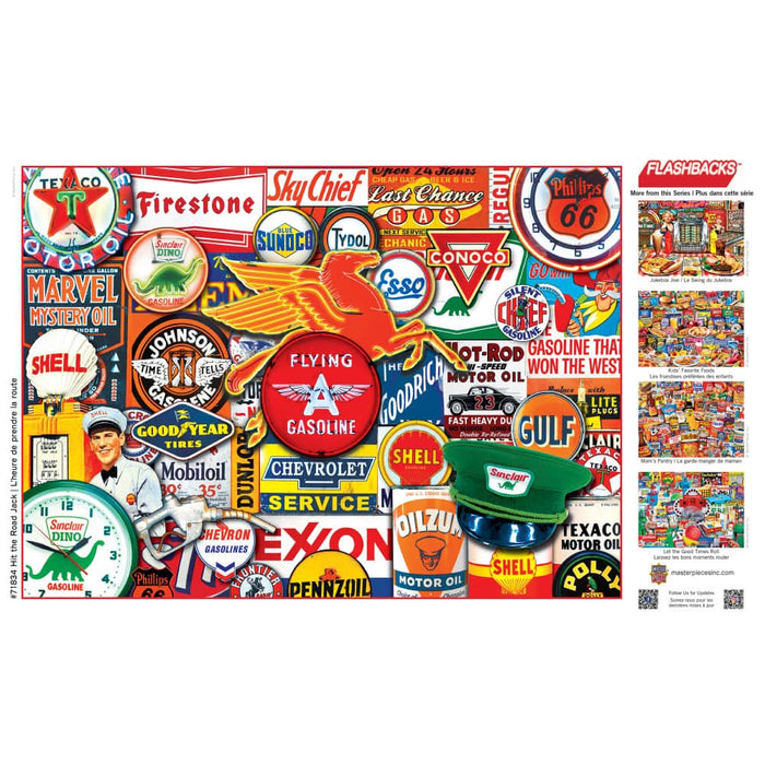 Flashbacks - Hit the Road Jack 1000 Piece Jigsaw Puzzle - for just $16.99! 