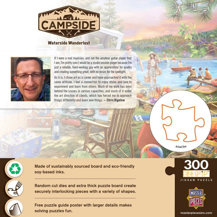 Campside - Waterslide Wanderlust 300 Piece EZ Grip Jigsaw Puzzle - for just $14.99! 