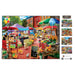 Farmer's Market - Town Square Booths 750 Piece Jigsaw Puzzle - Just $14.99! Shop now at Retro Gaming of Denver