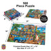 Drive-Ins, Diners & Dives - The Surf Dog Grill 500 Piece Jigsaw Puzzle - for just $14.99! 