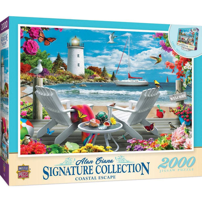Signature Collection - Coastal Escape 2000 Piece Jigsaw Puzzle - for just $24.99! 