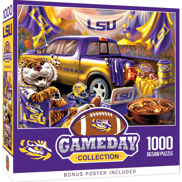 LSU Tigers - Gameday 1000 Piece Jigsaw Puzzle - Just $19.99! Shop now at Retro Gaming of Denver