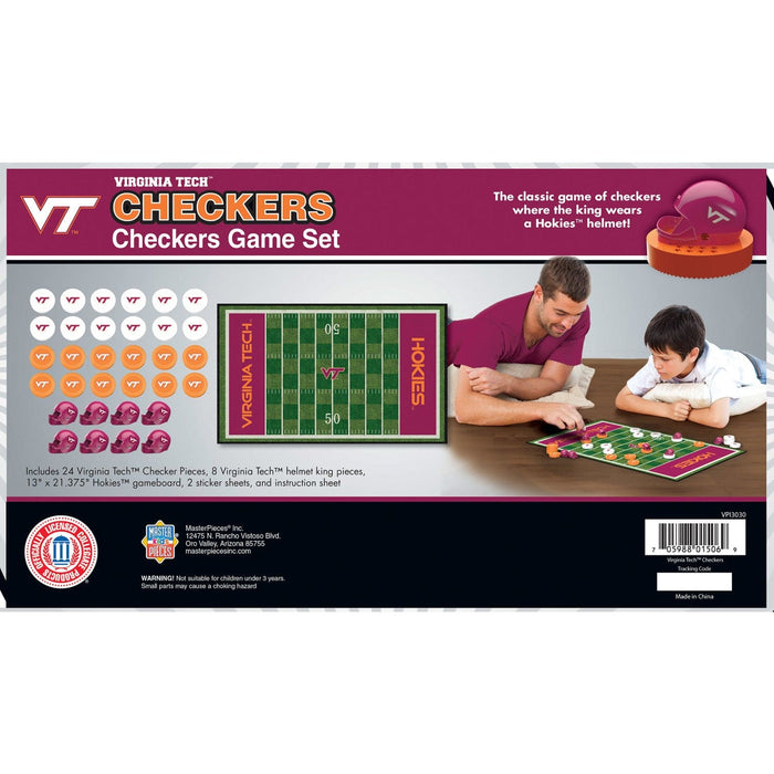 Virginia Tech Hokies Checkers Board Game - for just $19.99! 