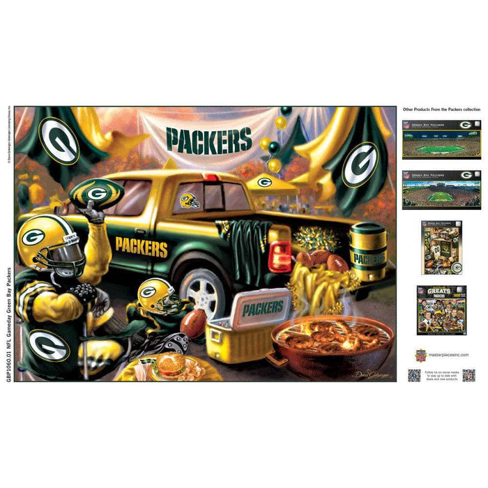 Green Bay Packers - Gameday 1000 Piece Jigsaw Puzzle - for just $19.99! 