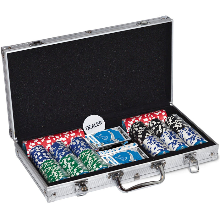 Detroit Lions 300 Piece Poker Set - for just $124.99! 