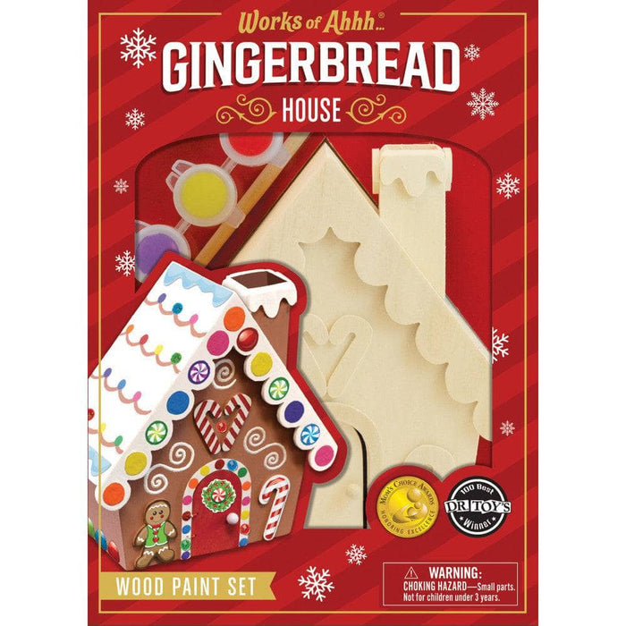 Gingerbread House Wood Paint Set - for just $16.99! 