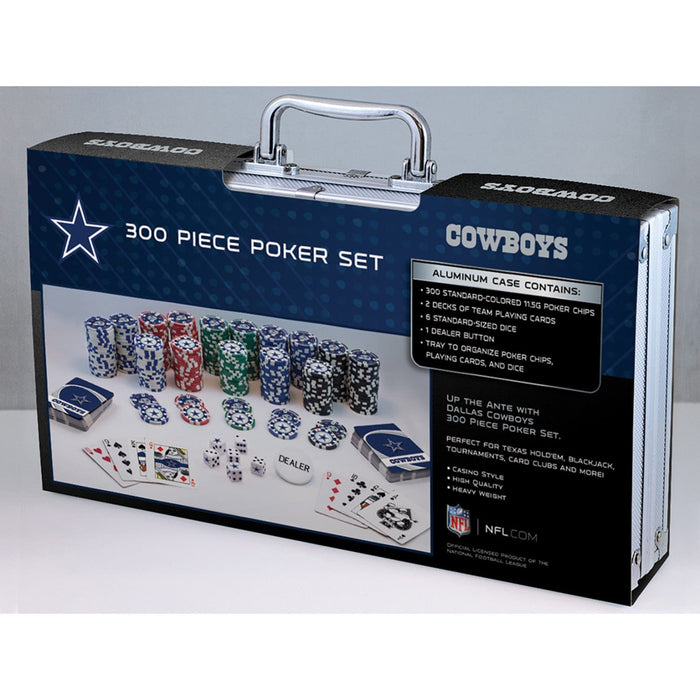 Dallas Cowboys 300 Piece Poker Set - for just $124.99! 