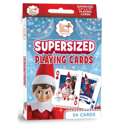 Elf on the Shelf Jumbo Playing Cards - for just $5.99! 