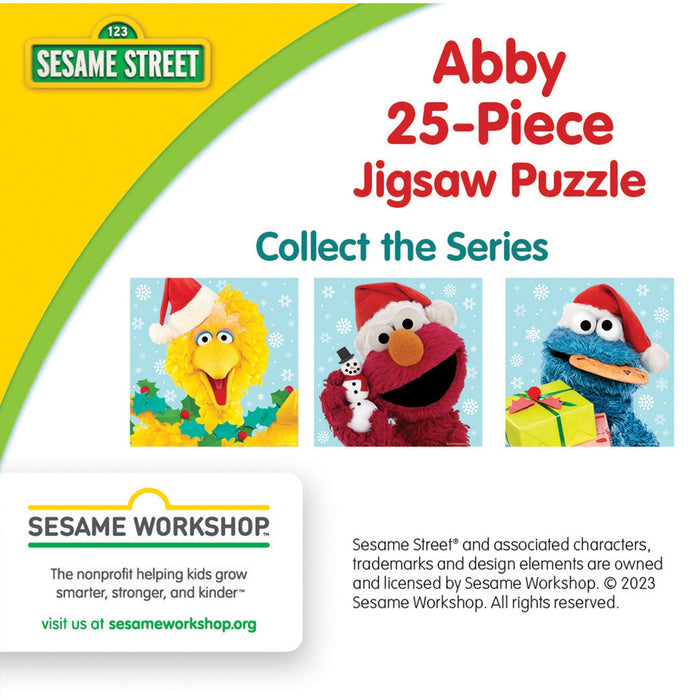 Sesame Street Holiday - Abby 25 Piece Jigsaw Puzzle - Just $7.99! Shop now at Retro Gaming of Denver