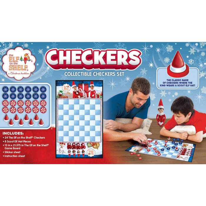 Elf on the Shelf Checkers Board Game - for just $14.99! 