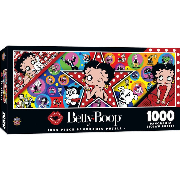 Betty Boop - 1000 Piece Panoramic Jigsaw Puzzle - for just $19.99! 