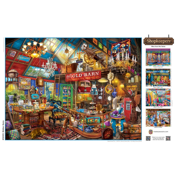 Shopkeepers - Hidden Gems 750 Piece Jigsaw Puzzle - for just $14.99! 