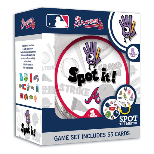 Atlanta Braves Spot It! Card Game - Premium Card Games - Just $12.99! Shop now at Retro Gaming of Denver