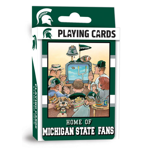 Michigan State Spartans Fan Deck Playing Cards - 54 Card Deck - for just $7.99! 
