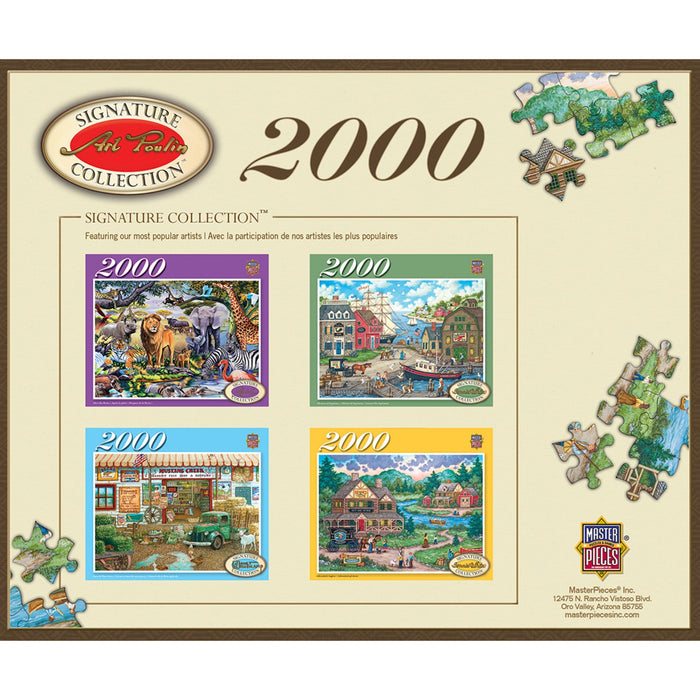 Signature Collection - Ocean Park 2000 Piece Jigsaw Puzzle - Just $24.99! Shop now at Retro Gaming of Denver