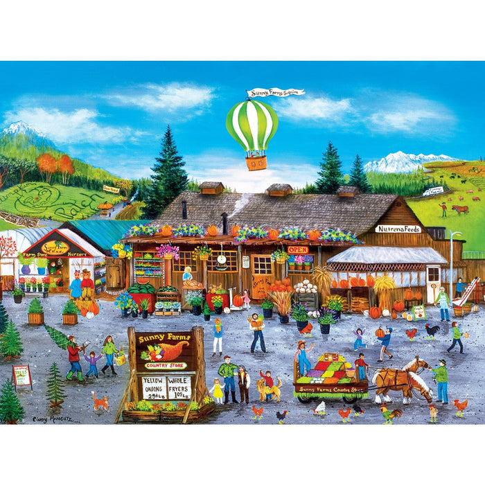 Homegrown - Sunny Farms 750 Piece Jigsaw Puzzle - for just $14.99! 