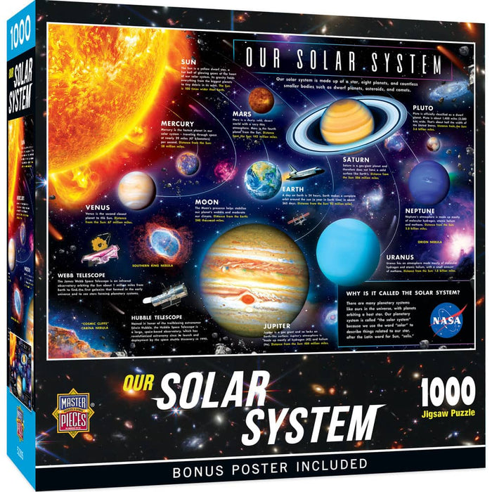 Our Solar System - 1000 Piece Jigsaw Puzzle - for just $16.99! 