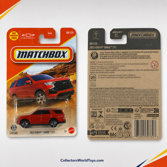 Matchbox 2023 Chevy Tahoe Z71 | 2026 Series 60/125 - for just $2.49! 