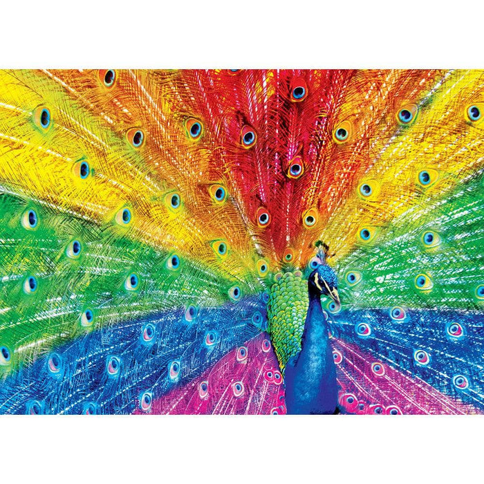 Brilliance - Peacock Delight 500 Piece Jigsaw Puzzle - for just $14.99! 