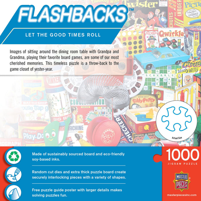 Flashbacks - Let the Good Times Roll 1000 Piece Jigsaw Puzzle - Just $16.99! Shop now at Retro Gaming of Denver